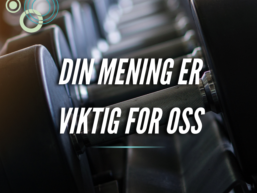 Dine tilbakemeldinger er viktige for oss!